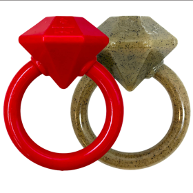 Diamond Ring Nylon Teething Ring for Puppies