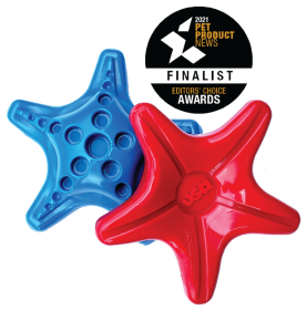 Starfish Nylon Dog Chew Toy for Aggressive Chewers