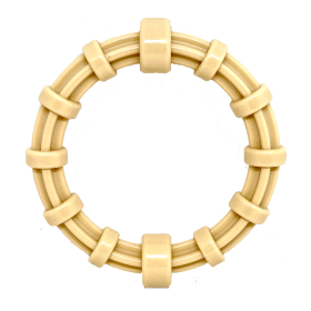 Chicken Flavored Teething Ring for Puppies & Aggressive Chewers