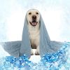 40x60in Large Cooling Blanket for Dogs - Machine Washable Soft Blanket with Q-MAX>0.4, Fits Medium Large Dogs, Summer Cooling Mat for Dog Kennel Car S