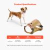 Dog Harness for Large Dogs, No Pull Tactical Dog Harness Adjustable Pet Vest, with Handle, Metal Rings, Buckles, Reflective Stitching Nylon Oxford Fab
