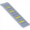 Gray Portable Dog Ramp Foldable Stairs for Medium Small Dogs to Get on Car Truck SUV