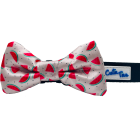 Cutie Ties Dog Bow Tie (Color: Watermelon, size: one size)