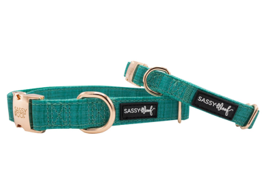 Collar (Color: Green, size: small)