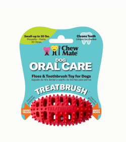Natural Rubber Football Oral Care Toy (size: Small Dogs)