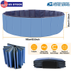 Foldable Pet Swimming Pool PVC Kiddie Baby Dog