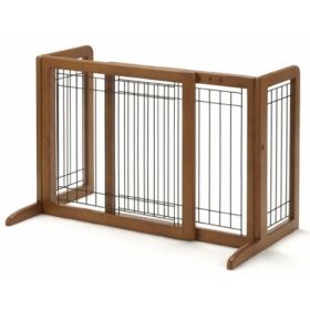 Bay Isle Freestanding Pet Gate (size: small)