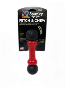 Fetch & Chew Bone - USA Made (Color: Yellow, size: large)