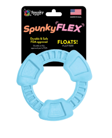 SpunkyFlex Gummy Toys - USA Made (Color: Orange)
