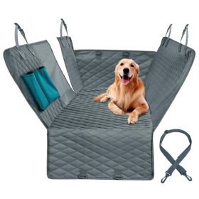 Active Pets Car Seat Cover for Dogs; Standard Dog Seat Cover for Back Seat Use 100% Waterproof; Scratch Proof Pet Covers for Travel (Color: black bag(143*153cm))