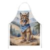 Cowboy Welcome Apron Cooking Kitchen Server Baking Crafts Gardening for Adult Women Men, Unisex, Large, Multicolor