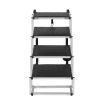 Dog Stair for Cars, Wide 4-step Dog Car Steps, Folding Dog Car Ramp with Nonslip Surface, Portable Pet Steps Lightweight Aluminum for Car, SUV and Tru