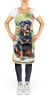 Spring Path Apron Cooking Kitchen Server Baking Crafts Gardening for Adult Women Men, Unisex, Large, Multicolor