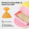 Citrus Scented Dog Poop Bags, Leak Proof, Extra Thick and Large Pet Waste Bags for Dogs Walking, Cat Litter and Babies' Diaper, 300 Count Bags (20 Ref