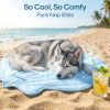 Dog Cooling Mat, Washable Pet Cooling Mat, Medium 35" x 33" Thick & Durable Large Cooling Mat for Dogs, Portable Foldable Premium Cooling Pad for Indo