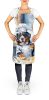 The Chef Apron Cooking Kitchen Server Baking Crafts Gardening for Adult Women Men, Unisex, Large, Multicolor