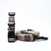 Trendy Printed PVC Dog Leash & Collar Set, Waterproof Durable Pet Lead with Unique Pattern, Adjustable for Small Medium Large Dogs