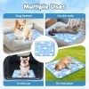 120*70cm Dog Cooling Mat, 2026 New Summer Pet Mats, Portable Pet Cooling Pad for Travel, Washable Gel Coolings Mat for Dogs and Cats Indoor Outdoor