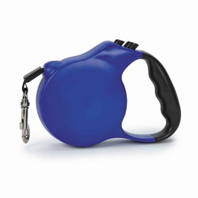 CC Belted Retractable Lead (Color: Blue, size: 20ft)